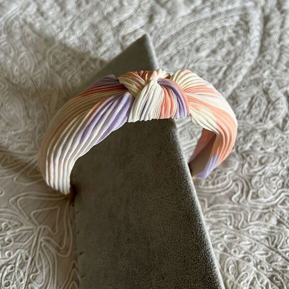 Padded Headband Bundle Pastel Floral Tropical Pineapple Halo Cloth 3 Hairbands - Picture 6 of 16